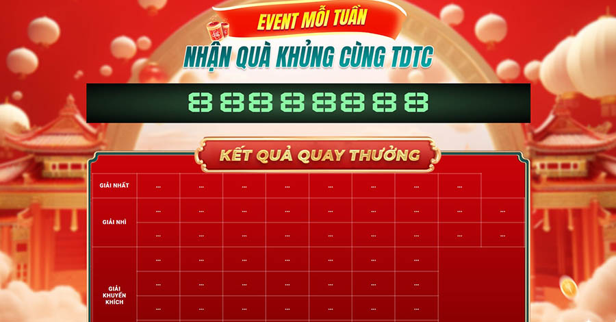 Giao diện quay thưởng trực tiếp